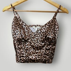 Leopard Print Women's Top